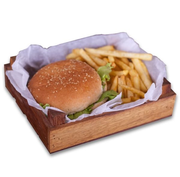 Woo Hamburger Sunum Tahtası