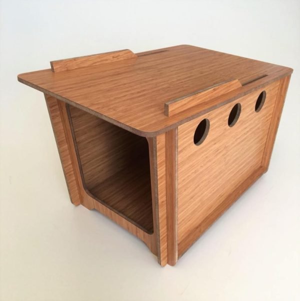 İndigo Küçük Irk Köpek Evi Kulübesi Minderli 32x52 Cmx32cm(h) - Görsel 2