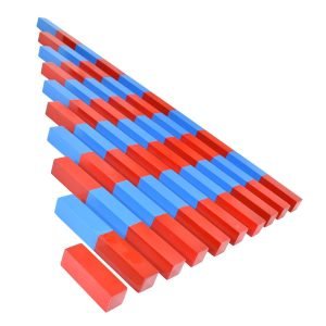 Montessori Sayı Çubuğu 10 cm Ritmik Matematik Materyali