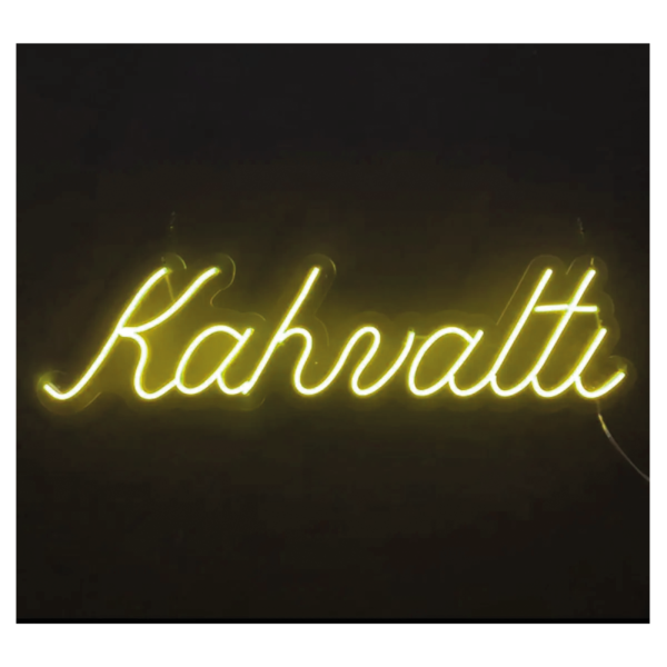 Kahvaltı Neon Led Tabela Dekoratif Aydınlatma