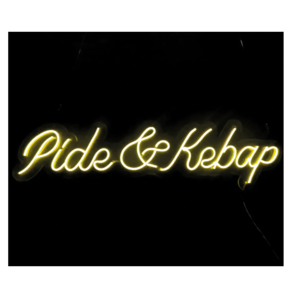 Pide Kebap Neon Led Tabela Dekoratif Aydınlatma - Görsel 4