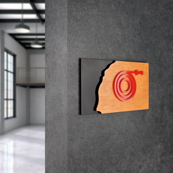 Modern Dekoratif Ahşap Tabelalar - Ofis Kapısı Tabelaları - Piktogram Duvar Plakası